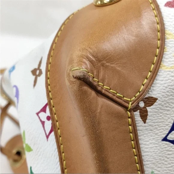 Louis Vuitton Ursula Multicolor Bag. EUC.bright color and clean in and out. - Picture 9 of 16